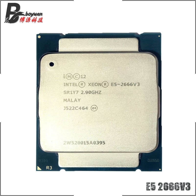 Processador CPU Intel Xeon E5-2666v3 E5 2666v3 E5 2666 v3 2.9 GHz Ten-Core Twenty-Thread 25M 135W LGA 2011-3