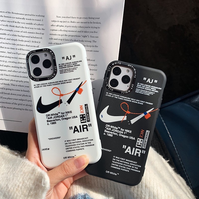 Iphone Capa Nike Capinha iPhone Silicone for 11 11 PRO 11 PRO MAX 6s 7 8 Plus X Xr XS Max