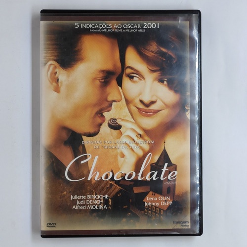 Dvd Chocolate - Juliette Binoche, Johnny Depp Filmes Em Dvd