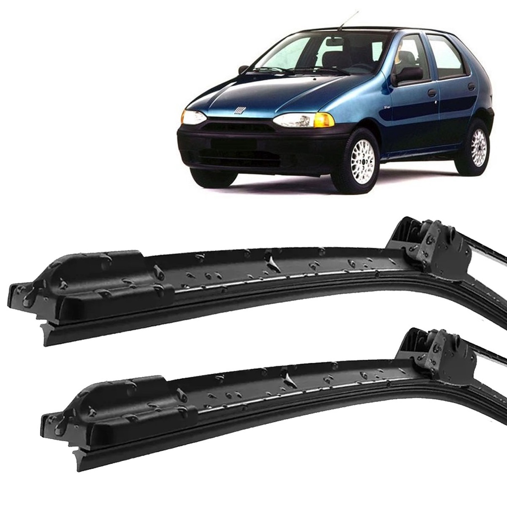 Par Palheta Limpador ParaBrisa Palio 1996 97 98 99 2000 Silicone em Oferta na Shopee