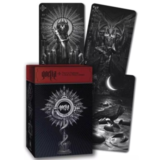 Goetia Tarot in Darkness Deck Tarô De Goécia Nas Trevas Baralho de Cartas de Oráculo em Oferta na Shopee