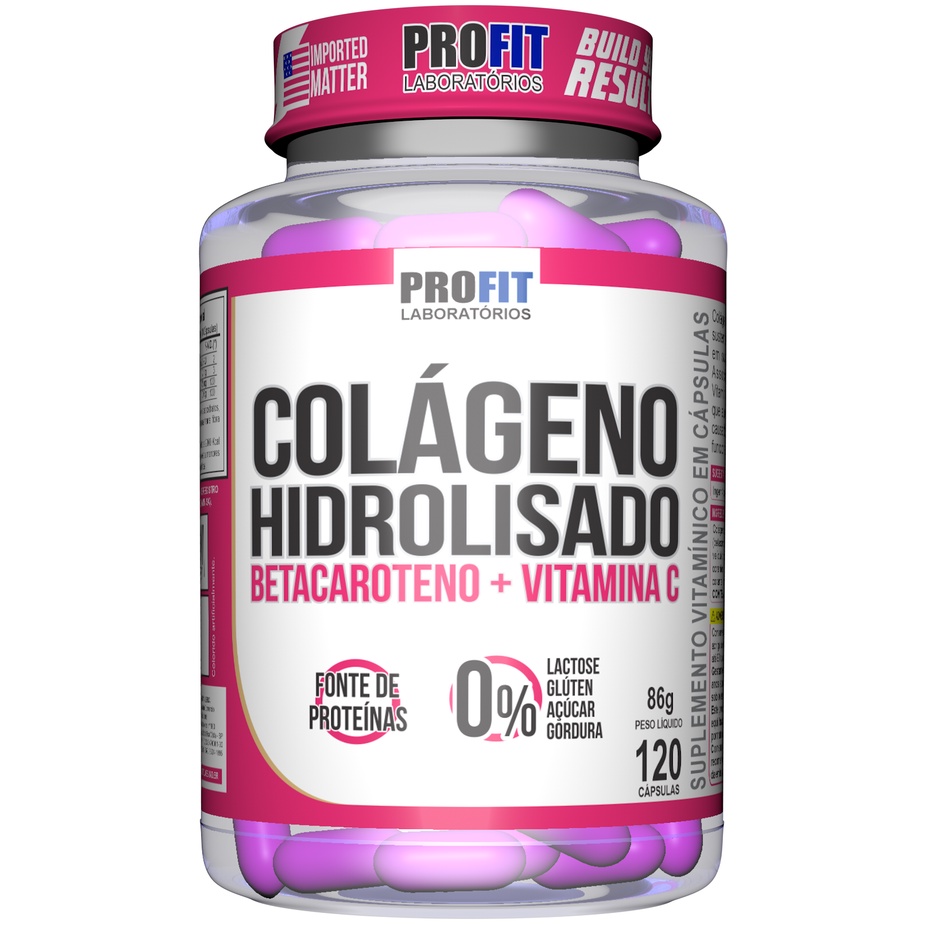 O que é Colágeno Hidrolisado 120 Cápsulas Profit? Guia e Onde Comprar | BuscaProdutos