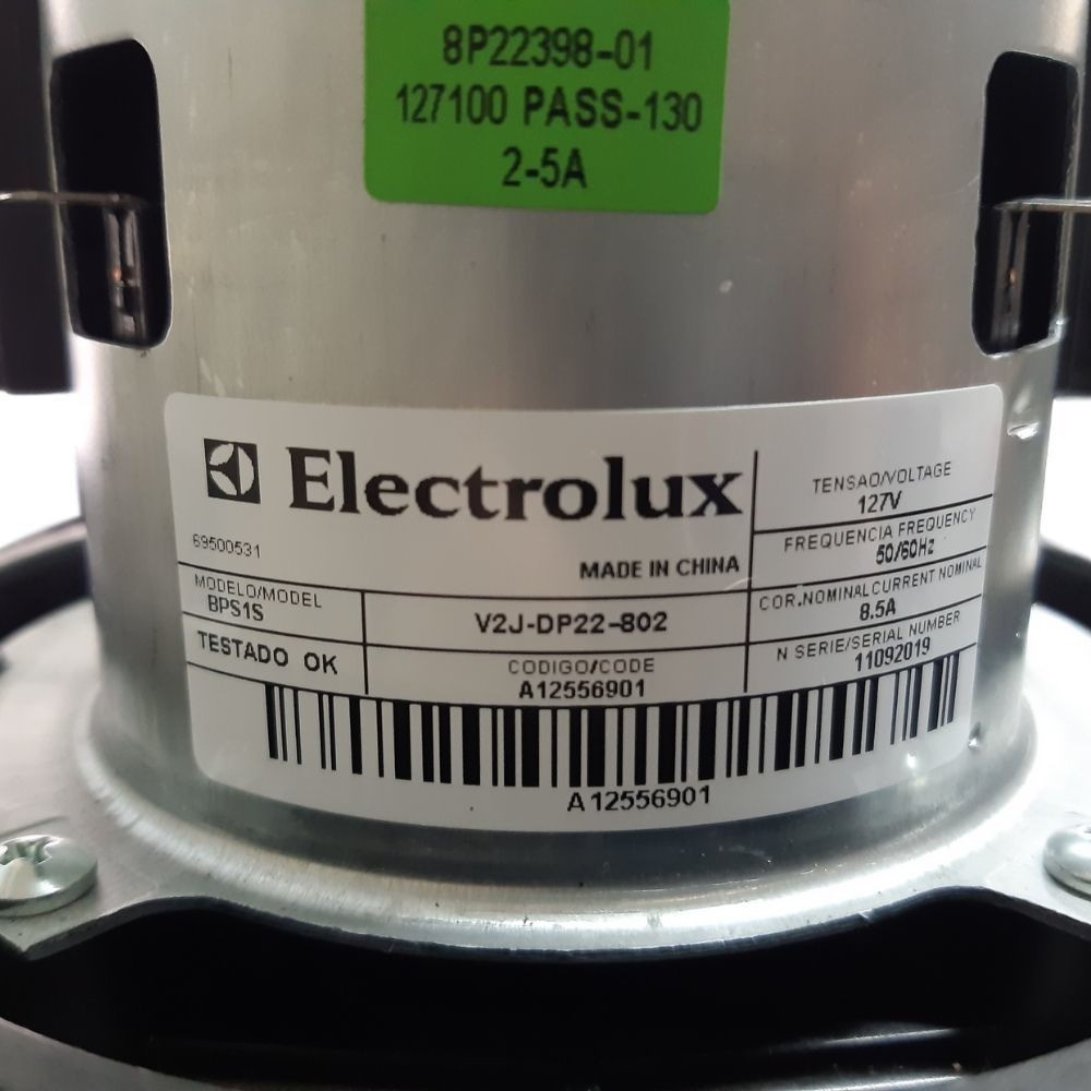 Motor Aspirador De Po Electrolux Bps1s 127v A10 / A20 / Flex