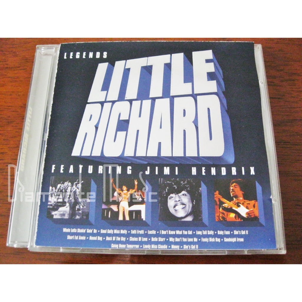 Little Richard featuring Jimi Hendrix - Legends - CD Import