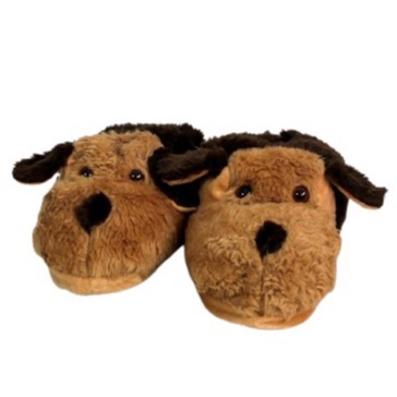 Pantufa Cachorro Marrom Oferta Barato