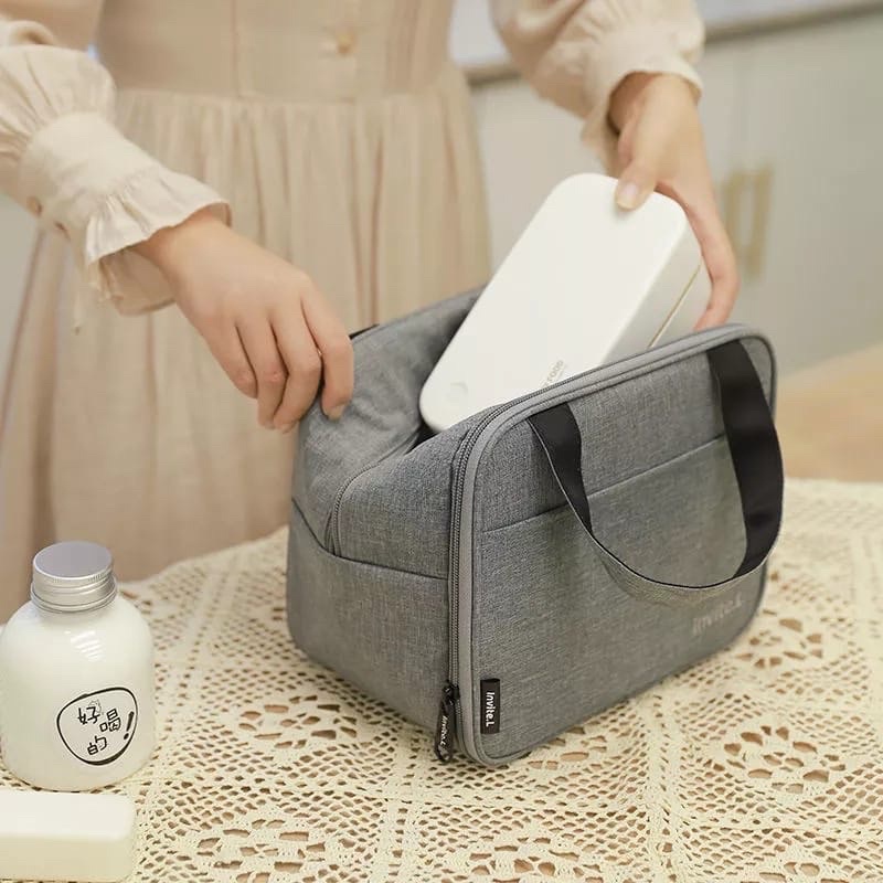 Bolsa Térmica Portátil Marmita De Design De Duas Camadas/Bolsa De Gelo De Verão