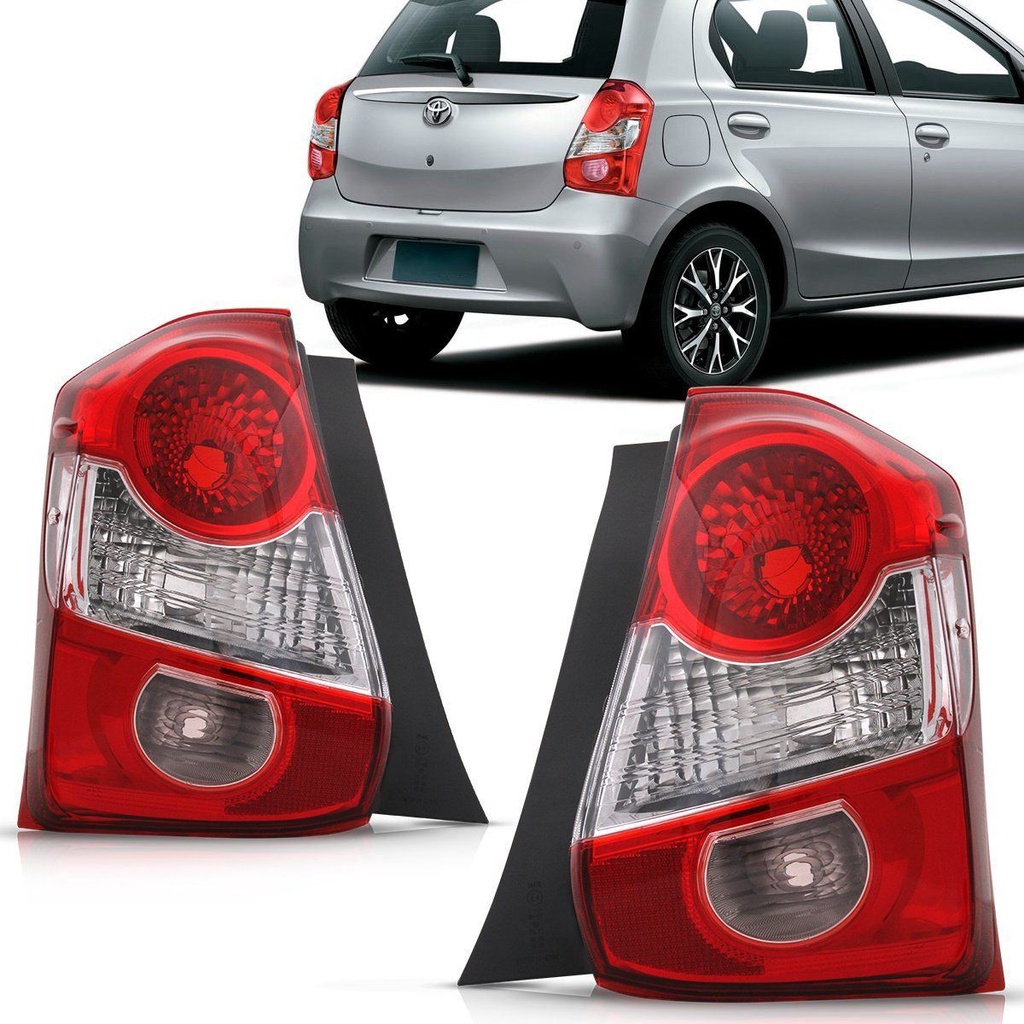 Lanterna Etios Hatch 2013 2014 2015 2016 2017 em Oferta na Shopee