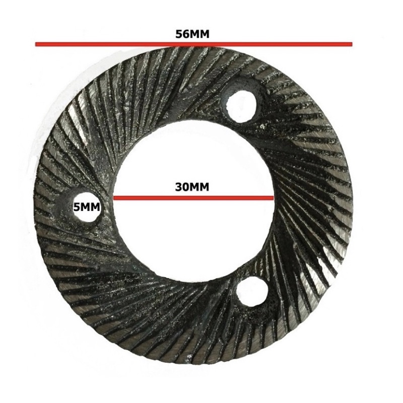 Kit Com 04 Pares De Disco Para Moedor De Café Elétrico Industrial Arbel Botini Diogomaquinas