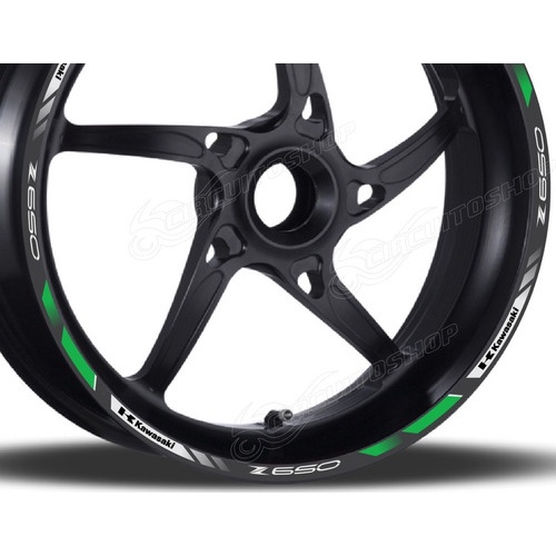 Friso Adesivo Roda Refletivo M1 Moto Kawasaki Z650 Z 650