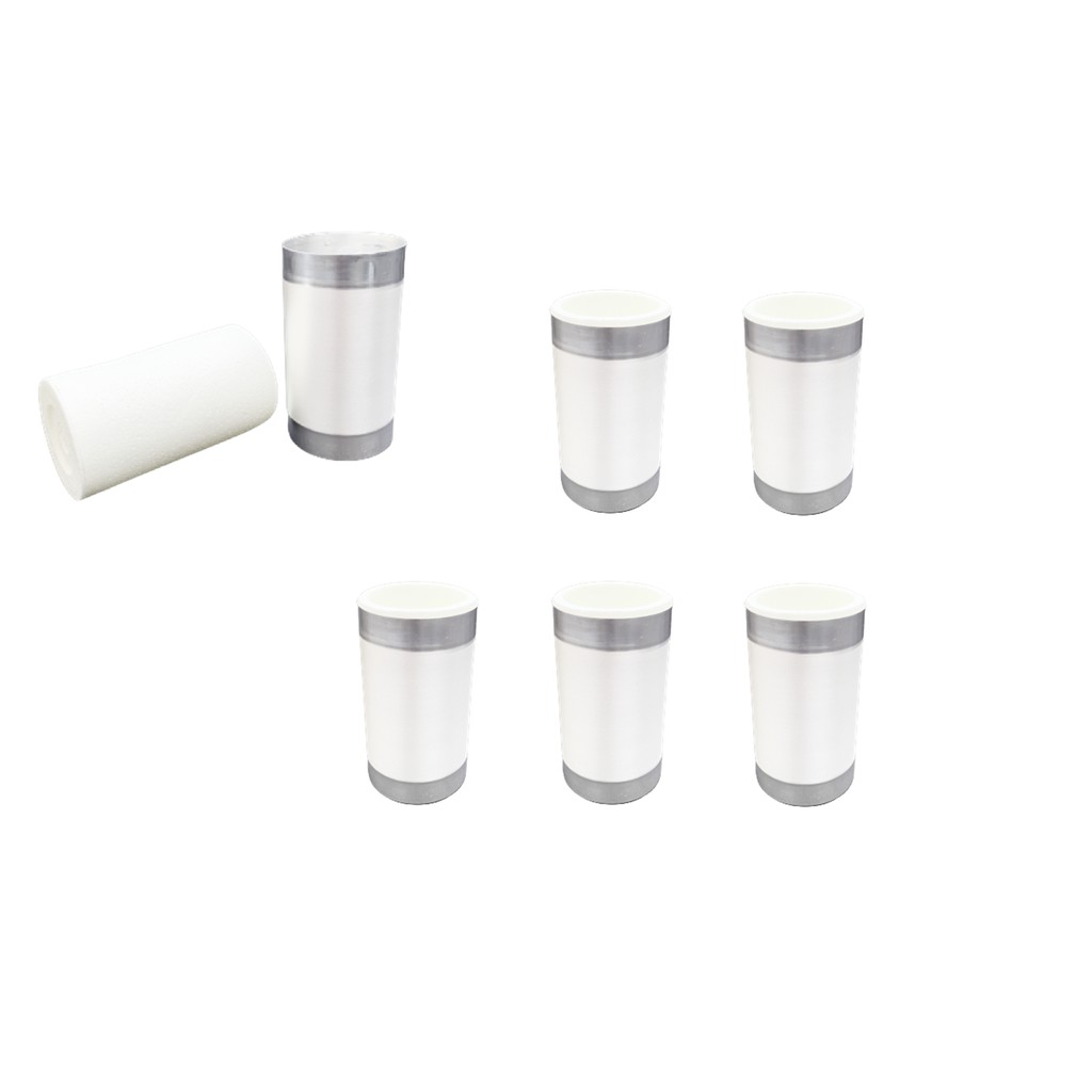 Porta Latão Cerveja 473ml Kit 6 Alumínio copo Térmico C/ Isopor