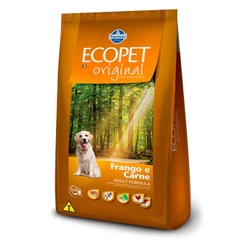 Ração Ecopet Original Cães Adultos Carne E Frango – 20kg