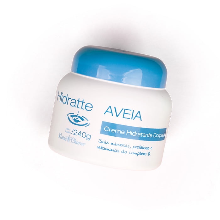 Creme Hidratante Corporal Aveia 240g Natu Charm em Oferta na Shopee