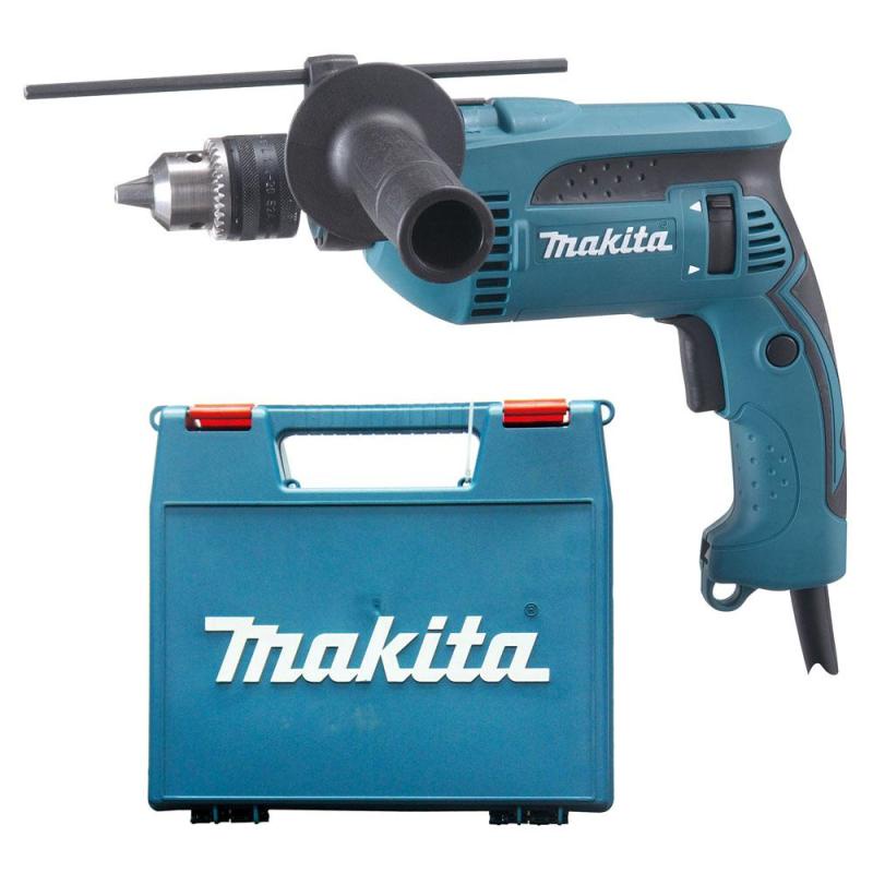 Furadeira Industrial 1/2 POL de Impacto 760W HP1640K com Maleta MAKITA - Home & Living