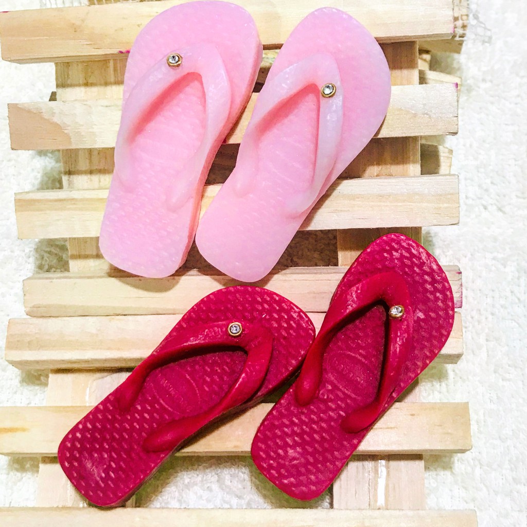 4 Pares Chinelo De Sabonete Perfumado/ Vai No Saquinho De Organza/Chá de cozinha/Chá Bar