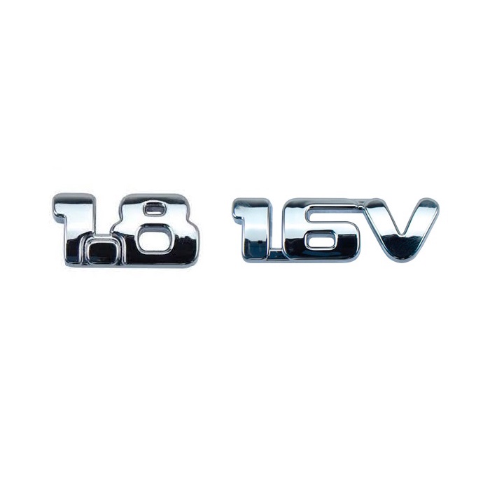 Kit Emblemas Letreiro linha Fiat 1.8 16v Idea Punto Doblo Palio Strada Weekend Punto Siena após 2010 em Oferta na Shopee