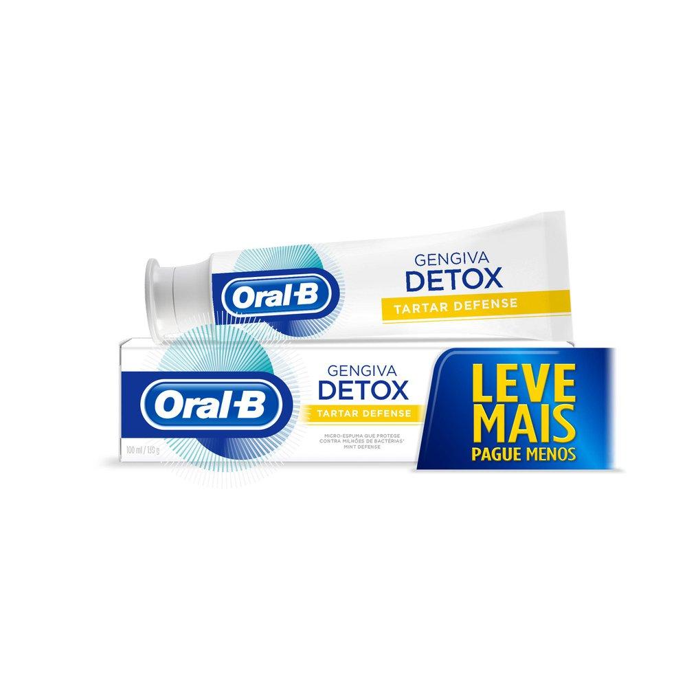 Pasta de Dente Oral B Gengiva Detox 130g em Oferta na Shopee