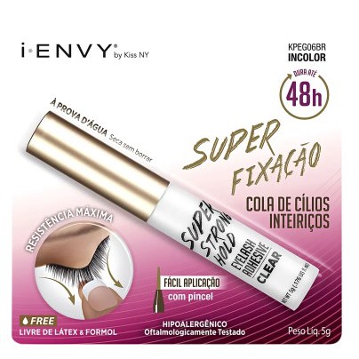 O que é Cola para Cílios Postiços Kiss Ny I Envy Incolor? Guia e Onde Comprar | BuscaProdutos