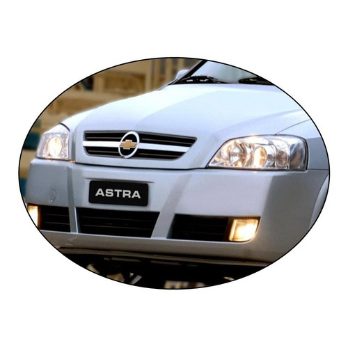 Emblema Gravata Grade Dourado Astra  2002/2010