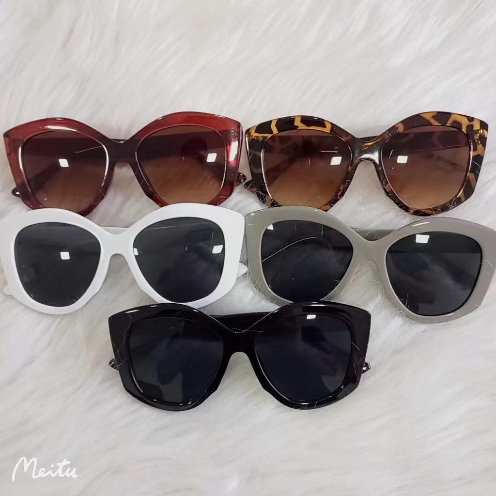 Sunglasses Women Luxury Retro Vintage UV400 Shades For Women em Oferta na Shopee