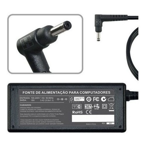 Fonte Carregador P/ ACER Chromebook R11 N15q8 Cb5 19v 688