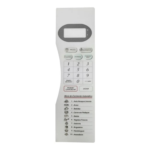 MEMBRANA COMPATIVEL PANASONIC NN S42 ALTO RELEVO - NNS42