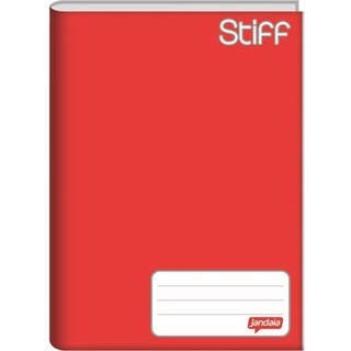 Caderno Brochura Capa Dura Univ Vermelho 190X250MM 96 Folhas