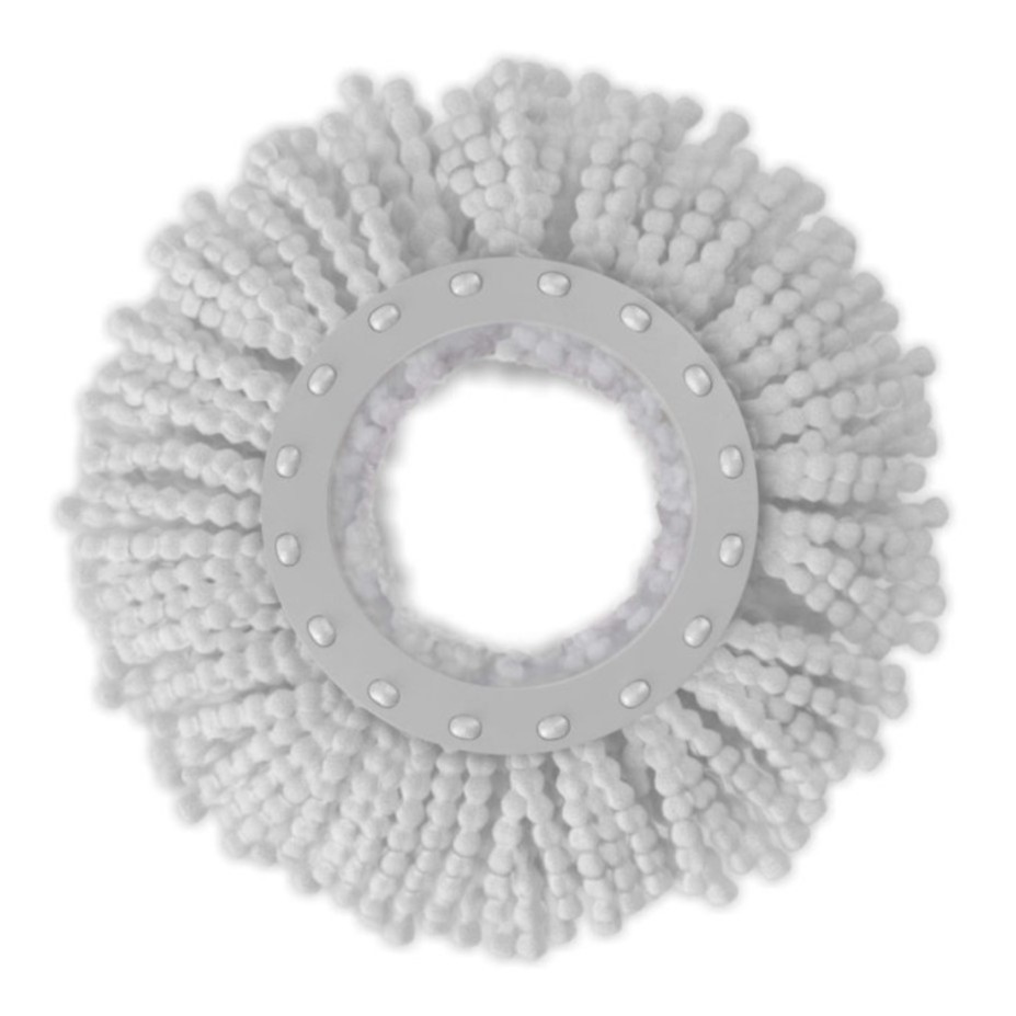Refil Para Mop Giratório Fit Microfibra Limpeza Geral Lavável Chão Flash Limp
