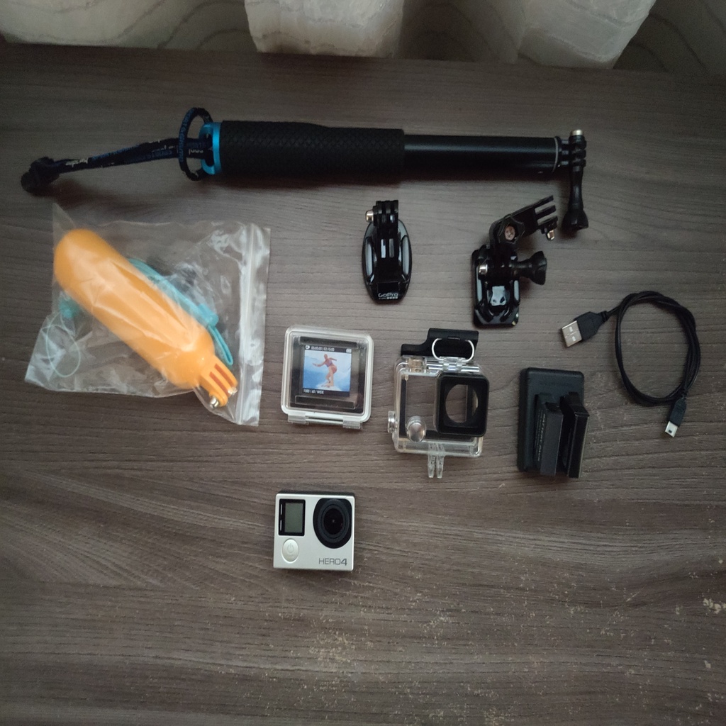 Câmera Digital E Filmadora Gopro Hero4 Silver Edition.