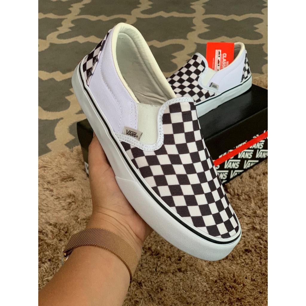 Vans store iate quadriculado