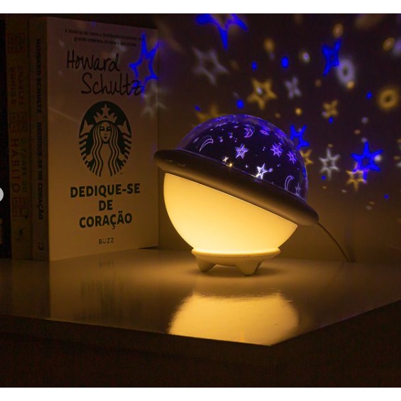 Luminaria Projetora 3 em 1 Side Star