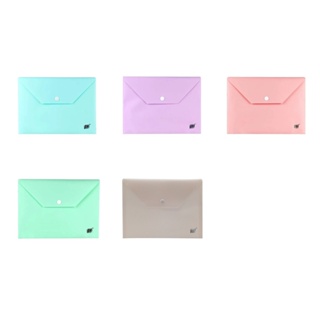 Pasta Botão A5 Horizontal Tons Pastel - Yes em Oferta na Shopee