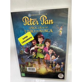 Peter Pan A Procura Do Livro Do Nunca - Dvd Original Usado