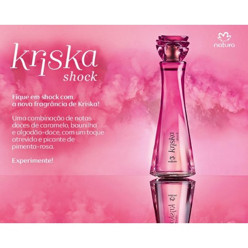 Natura Kriska Shock 100ml 08/2024 | Shopee Brasil