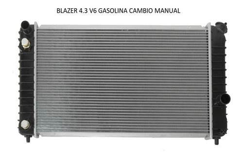 Radiador Chevrolet Blazer 4.3 V6 - Câmbio Manual