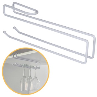 Suporte Organizador Multiuso Suspenso Viena p/ Toalhas, Taças, Papel Branco 991301 BEL em Oferta na Shopee