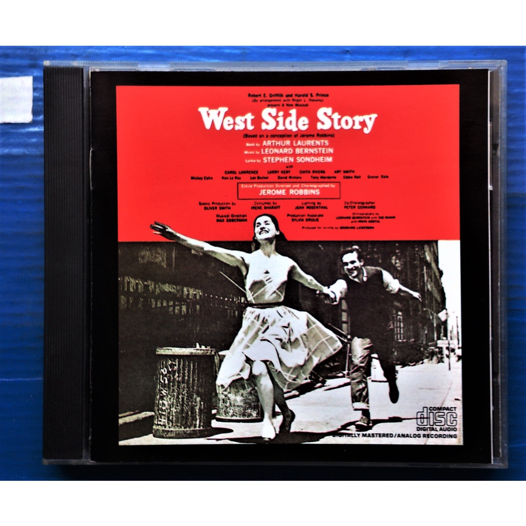 Cd West Side Story - Soundtrack Trilha Filme - Cd Importado -1973