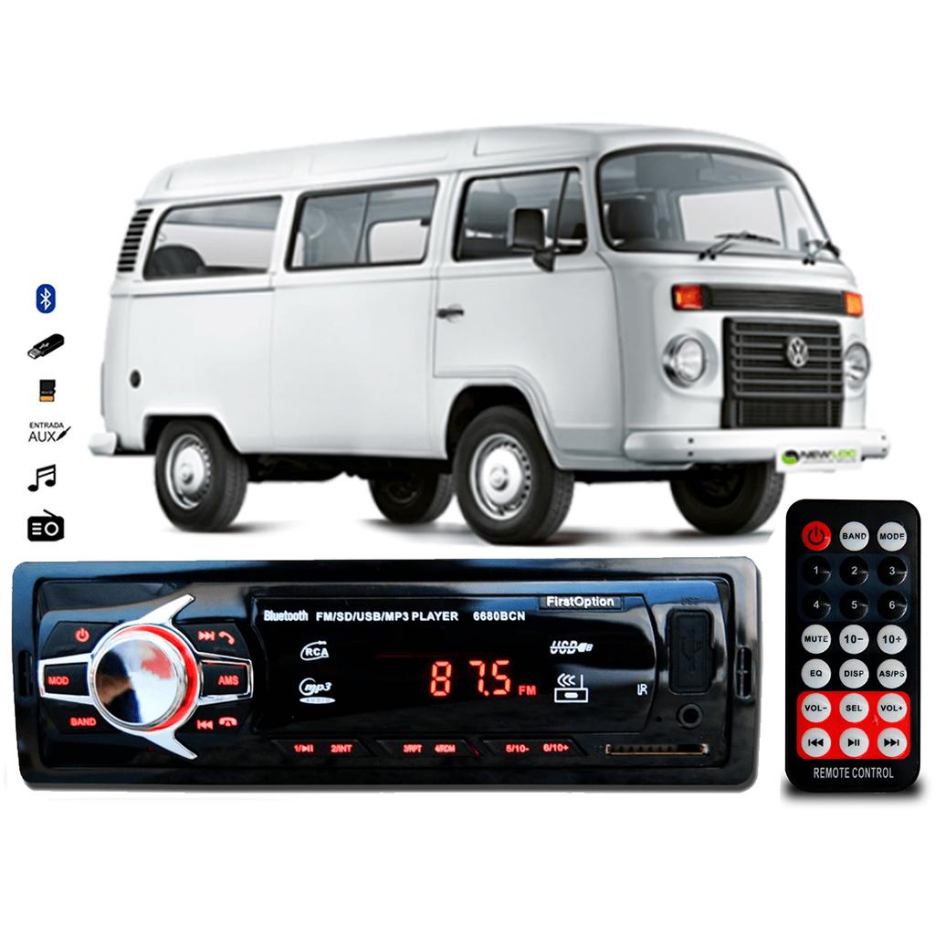 Aparelho De Som Mp3 Vw Kombi Perua Bluetooth Pendrive Rádio em Oferta na Shopee