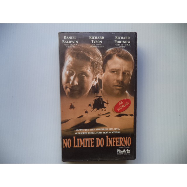 Fita Vhs Filme No Limite Do Inferno Orig Leg