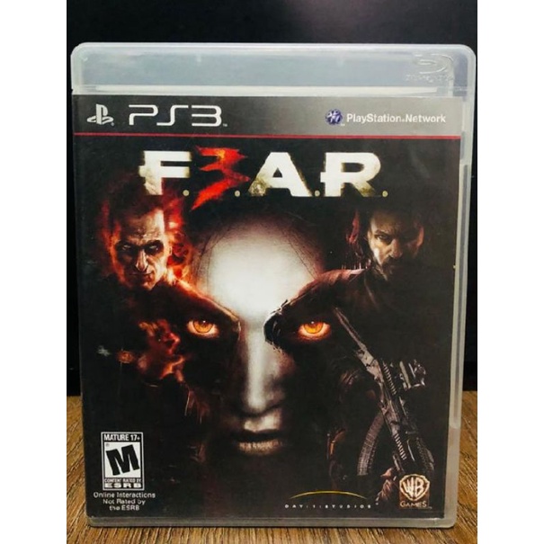 Jogo Fear 3 - ps3 original midia fisica Seminovo