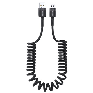 Cabo Espiral De Dados E Carregamento Turbo HRebos 1,6m para Celulares