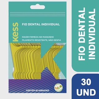 Kits Kess Fio Dental individual com 30UND cada