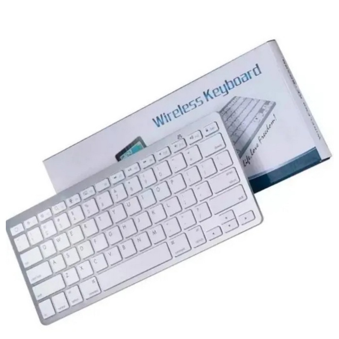 Teclado mini escritorio bluetooth slim mac tablet pc ipad ios windowns