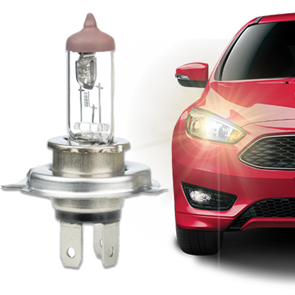 Lâmpada Automotiva Halógena H4 12V - 60/55W - P43t - Farol Carro em Oferta na Shopee