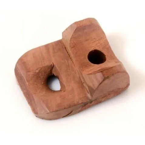 Apito Nasal De Madeira, Zabelê, Percussão, Apito De Nariz