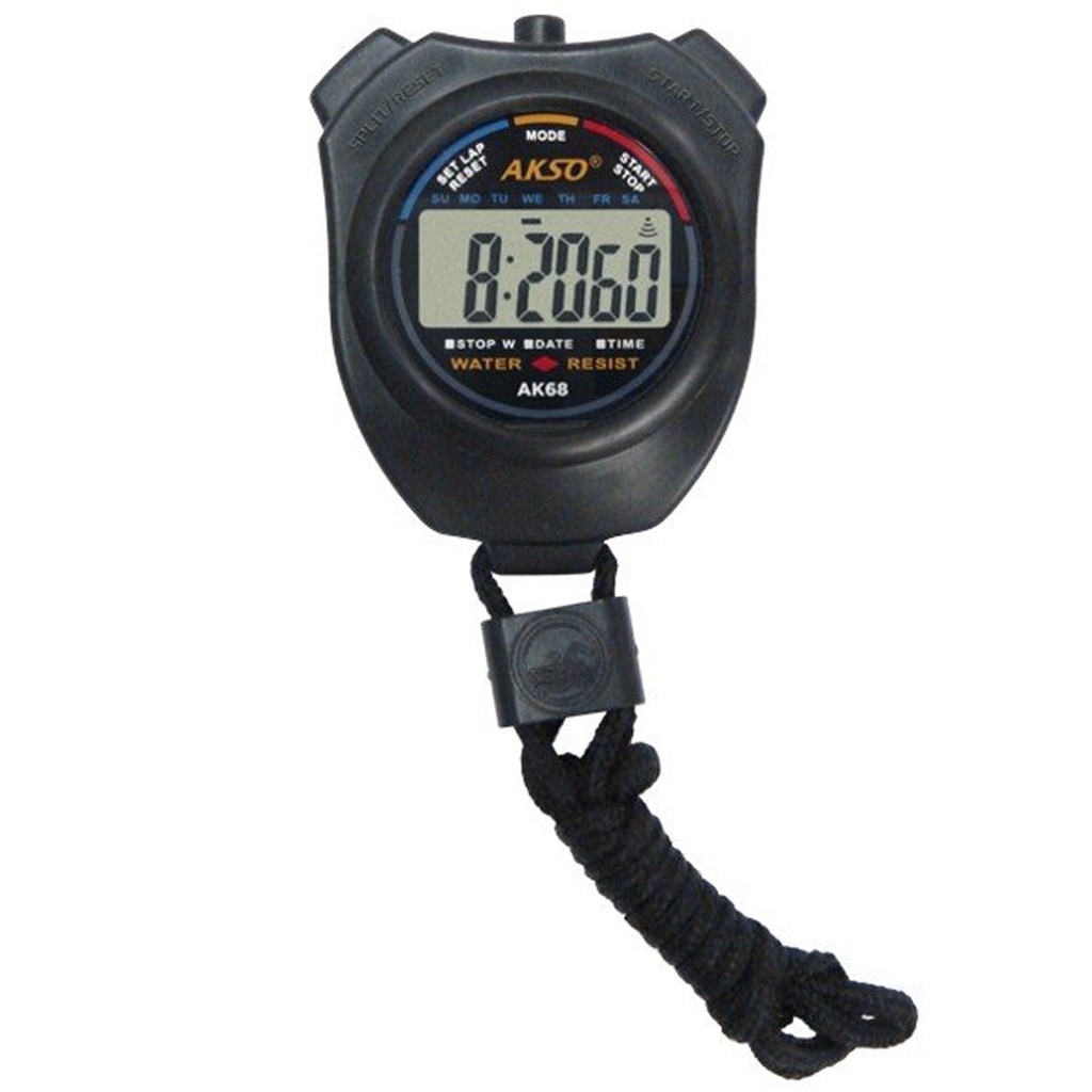 Cronômetro Relógio Digital Progressivo Portátil Akso Ak68