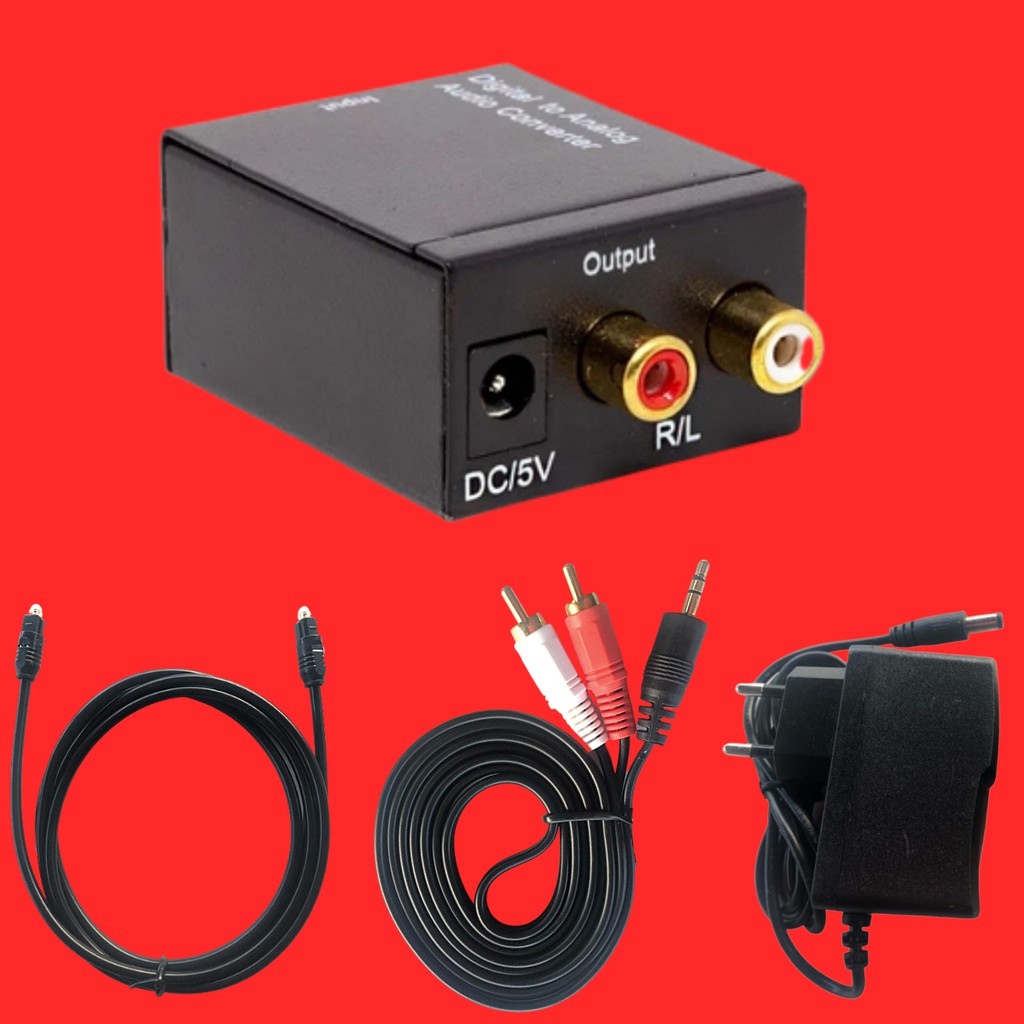 CONVERSOR AUDIO DIGITAL ANALÓGICO DAC DA615 DTS 5.1CH OPTICO RCA BLUETOOTH  5.0 ⋆ Starware