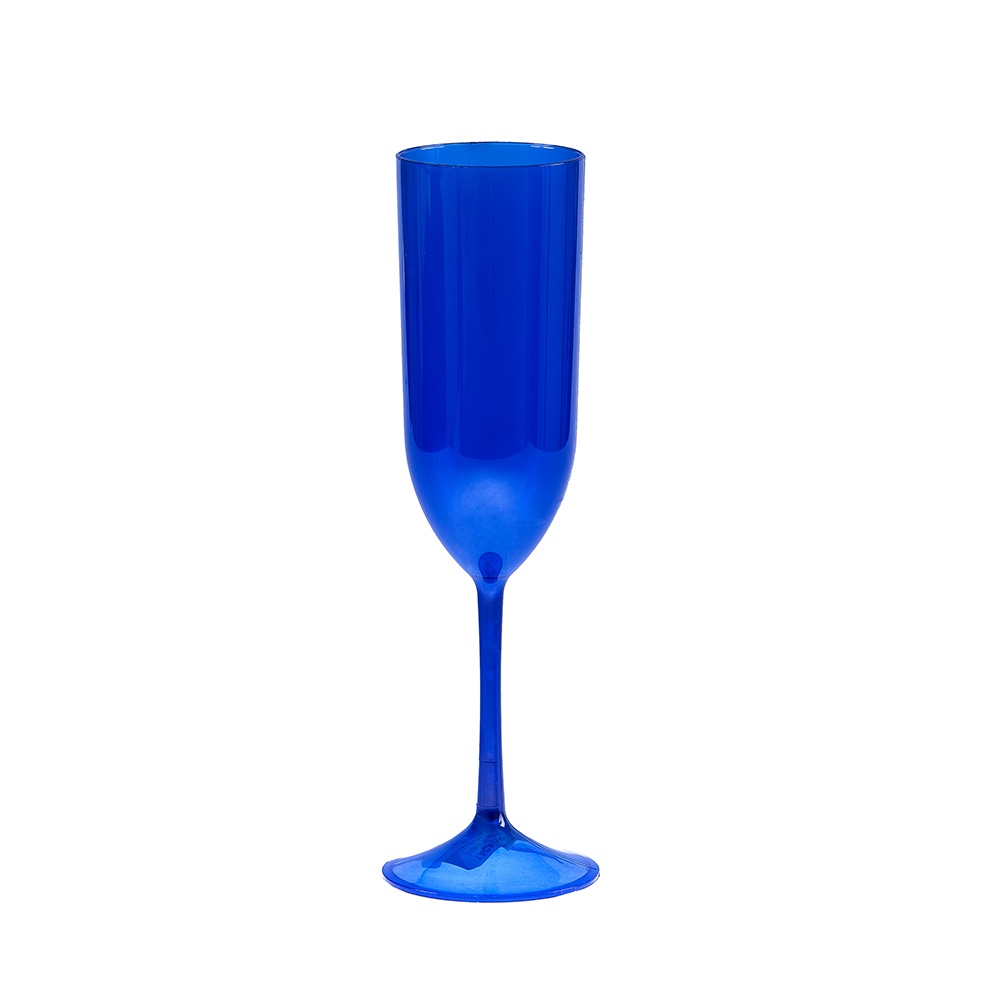 Kit 30 taças champanhe ACRILICAS lindas cores CRISTAIS festa — imagem 2 de 2