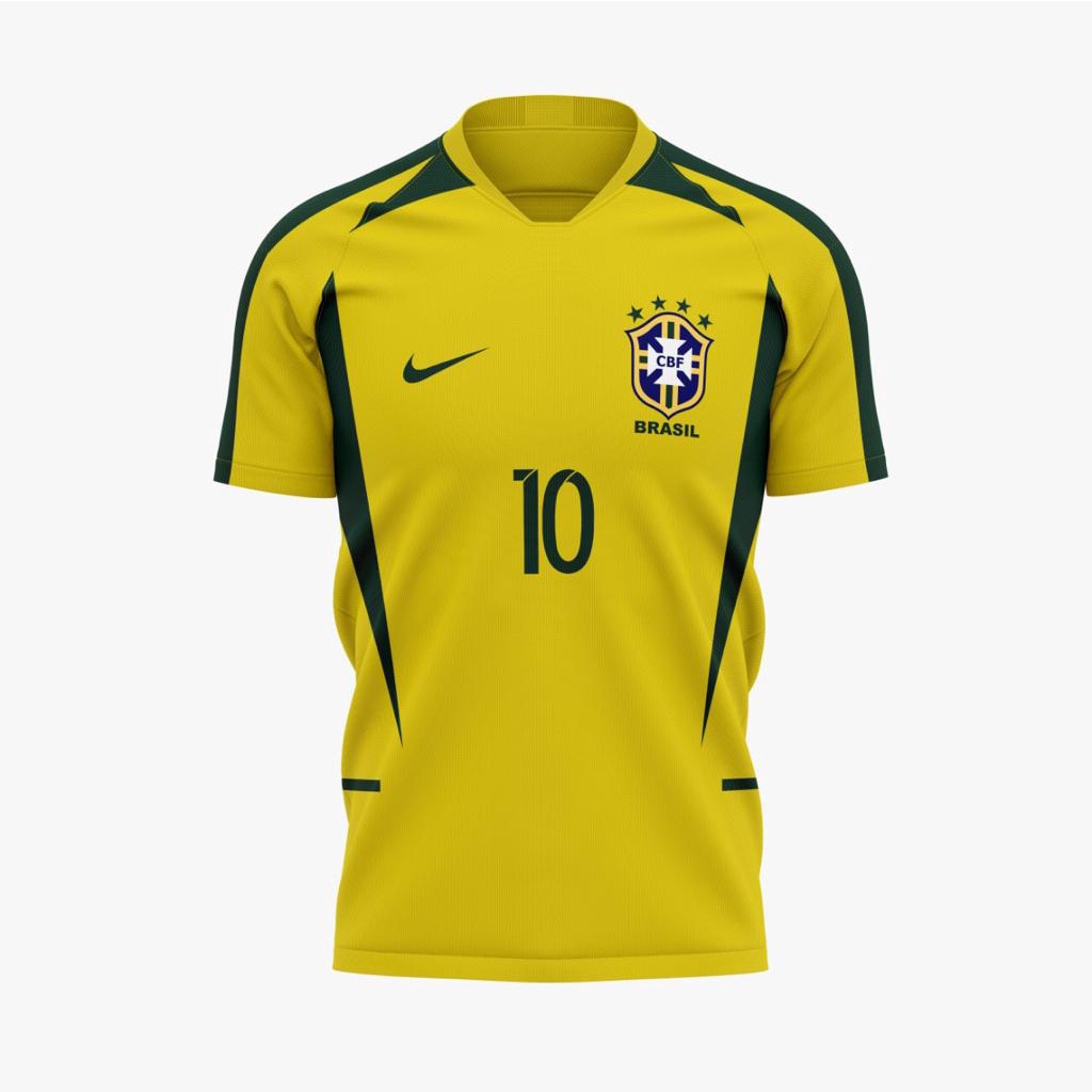 Camiseta da Futebol seleção Brasileira Camisa Retrô Torcedor