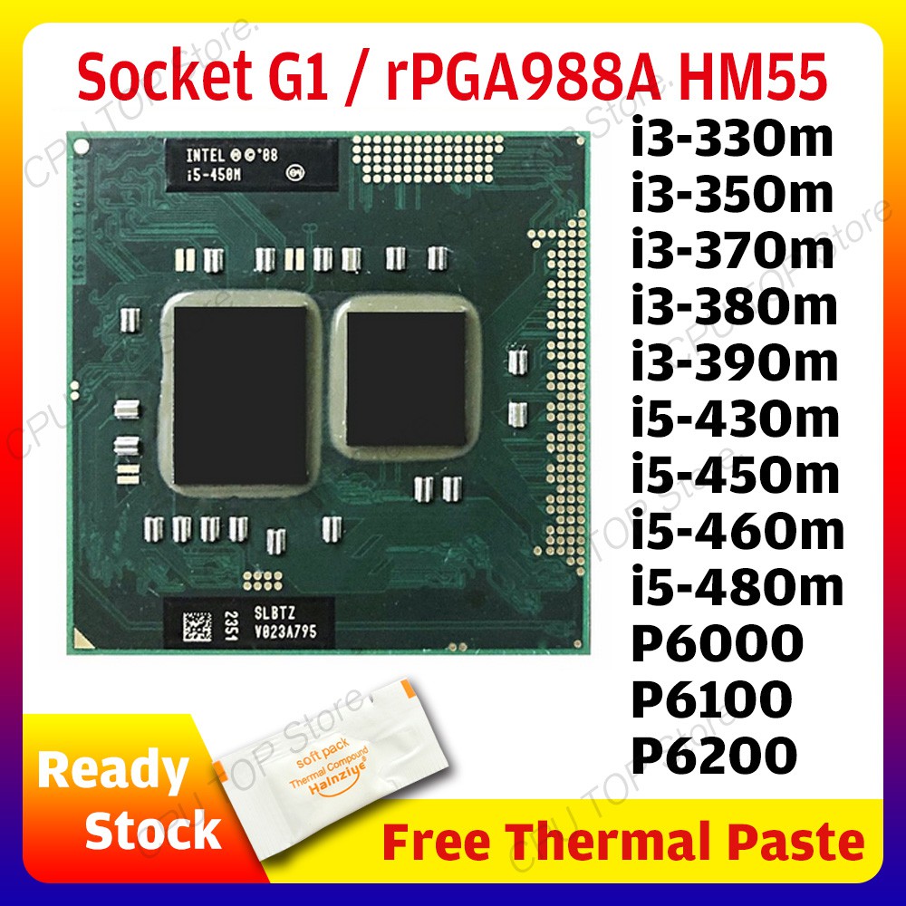 新品同様 Intel i5 480M PGA988 ノートパソコン CPU sushitai.com.mx