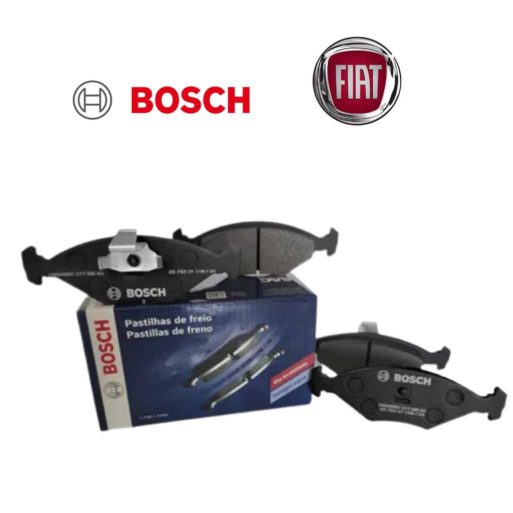 Pastilha de Freio Dianteira Siena 1.0 1.4 2004 2005 2006 2007 2008 2009 Original BOSCH em Oferta na Shopee